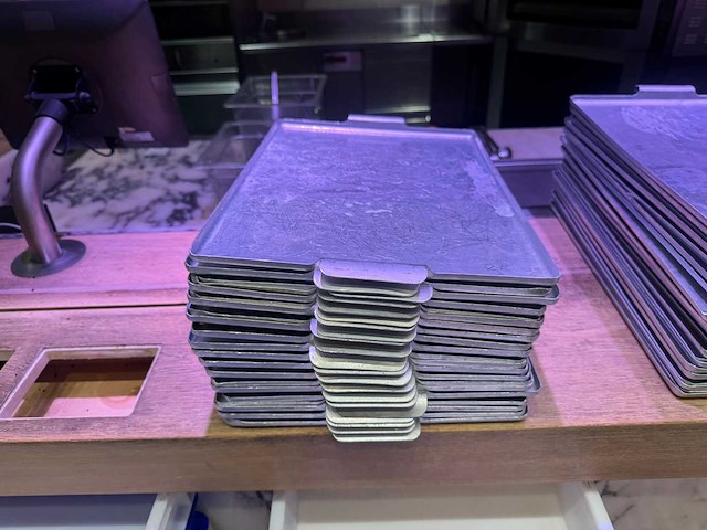 Aluminium dienblad (63x) - afbeelding 2 van  3