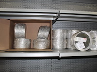 Aluminium disposables w.o. schaaltjes rond 17 cm, drievaks schaaltjes en grote schalen. ruim 750 stuks - afbeelding 2 van  4