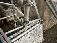 Aluminium euroscaffold rolsteiger 10 m hoog - afbeelding 2 van  13