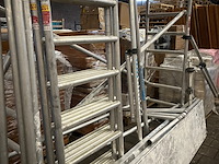 Aluminium euroscaffold rolsteiger 10 m hoog - afbeelding 8 van  13