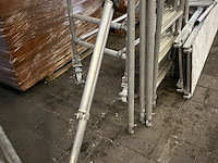 Aluminium euroscaffold rolsteiger 10 m hoog - afbeelding 9 van  13