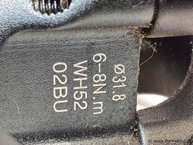 Aluminium fietszadelpennen en ergotec 4 stuurbevestigingen set ergotec 4 - afbeelding 2 van  13