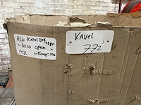 Aluminium kiezelbak (14x) - afbeelding 4 van  4