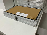 Aluminium koffer (12x) - afbeelding 1 van  3