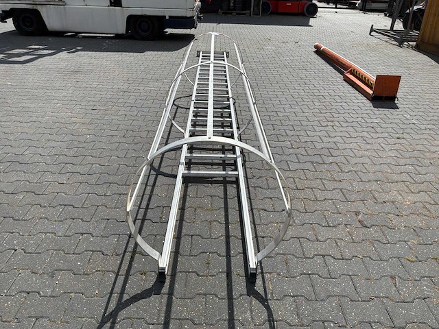 Aluminium kooiladder - afbeelding 2 van  3