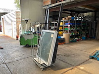 Aluminium kozijn (4x)