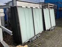 Aluminium kozijnen met raam (22x) - afbeelding 3 van  6