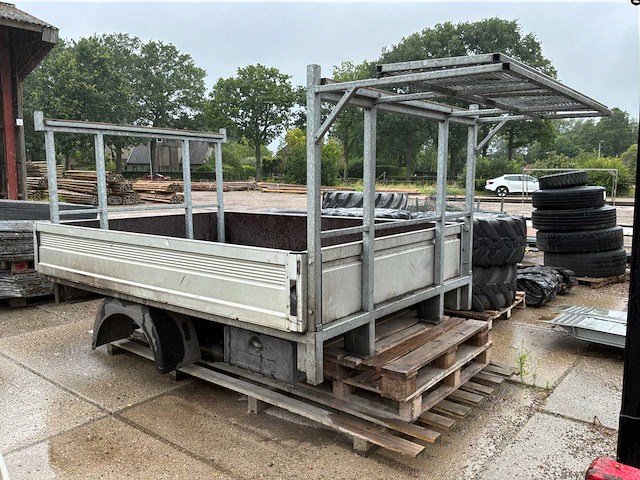 Aluminium laadbak / plateau-opbouw - afbeelding 1 van  10