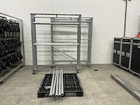 Aluminium lampen transportkar (2x) - afbeelding 1 van  5