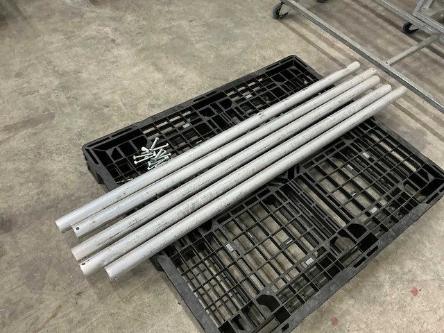 Aluminium lampen transportkar (2x) - afbeelding 4 van  5