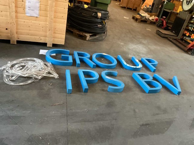 Aluminium letters met verlichting - afbeelding 2 van  4