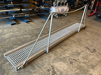 Aluminium loopbrug / drijfplank - anti -slip - overige bootonderdeel - afbeelding 1 van  8