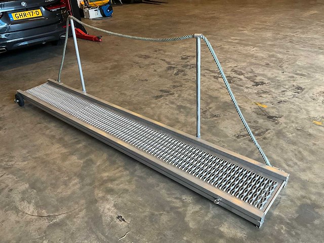 Aluminium loopbrug / drijfplank - anti -slip - overige bootonderdeel - afbeelding 2 van  8