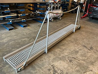 Aluminium loopbrug / drijfplank - anti -slip - overige bootonderdeel - afbeelding 4 van  8