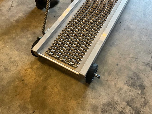 Aluminium loopbrug / drijfplank - anti -slip - overige bootonderdeel - afbeelding 5 van  8