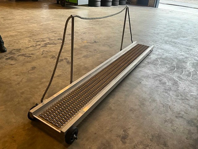 Aluminium loopbrug / drijfplank - anti -slip - overige bootonderdeel - afbeelding 6 van  8