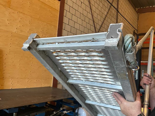 Aluminium loopbrug / drijfplank - anti -slip - overige bootonderdeel - afbeelding 7 van  8
