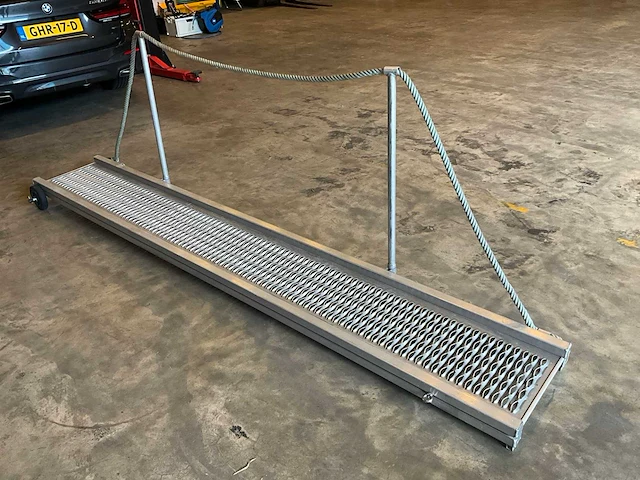 Aluminium loopbrug / drijfplank - anti -slip - overige bootonderdeel - afbeelding 2 van  8