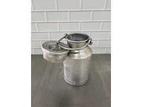 Aluminium melkbus met deksel - afbeelding 3 van  3