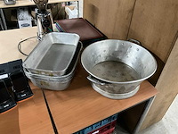 Aluminium mengbakken en vergiet - afbeelding 2 van  4