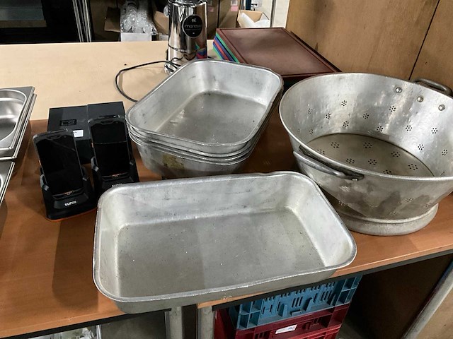 Aluminium mengbakken en vergiet - afbeelding 4 van  4