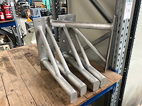 Aluminium muurbeugel (5x) - afbeelding 1 van  4