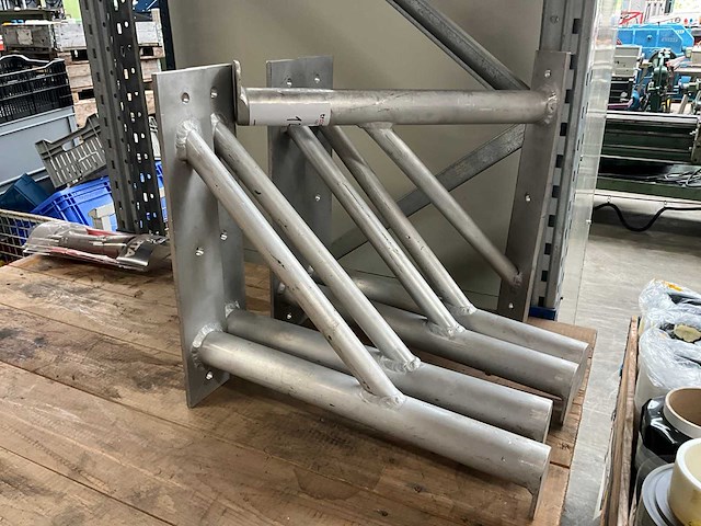 Aluminium muurbeugel (5x) - afbeelding 2 van  4