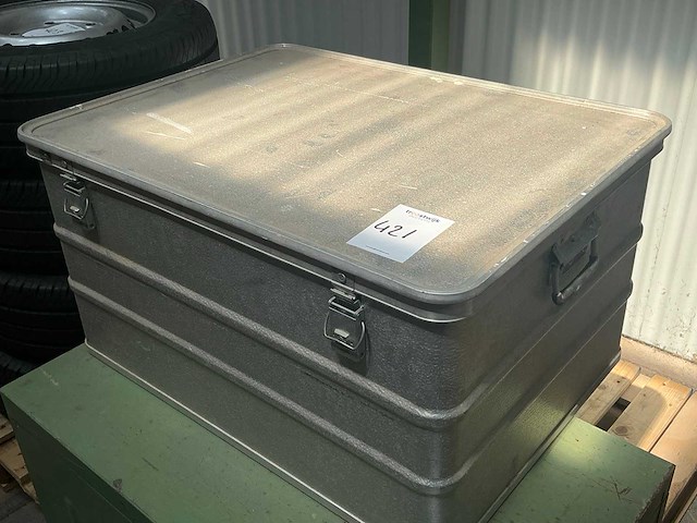 Aluminium opbergkist - afbeelding 2 van  4