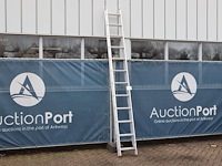 Aluminium opsteekladder (2-delig)