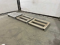 Aluminium pallet (3x) - afbeelding 1 van  5
