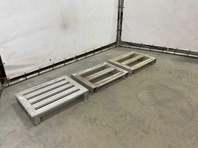 Aluminium pallet (3x) - afbeelding 2 van  5
