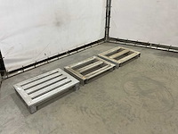 Aluminium pallet (3x) - afbeelding 2 van  5