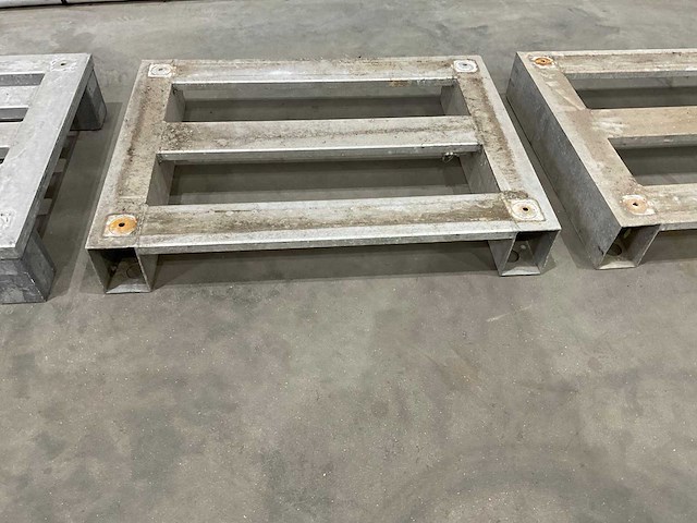 Aluminium pallet (3x) - afbeelding 4 van  5