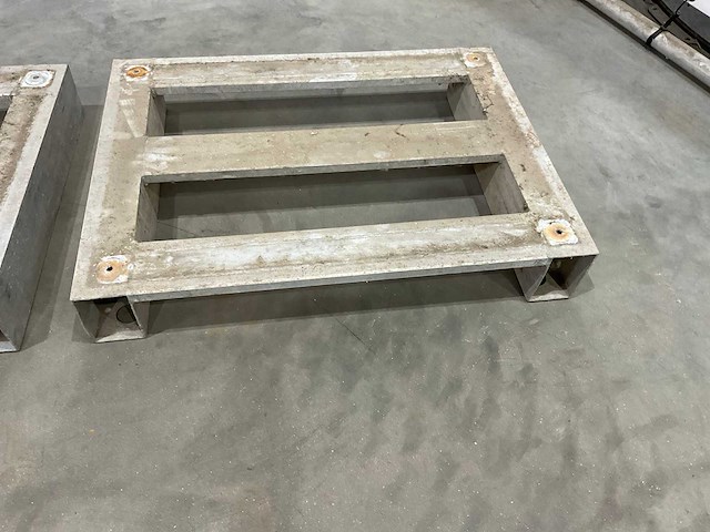 Aluminium pallet (3x) - afbeelding 5 van  5
