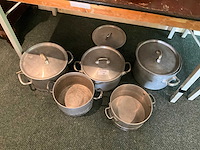 Aluminium pannen (6x) - afbeelding 5 van  5