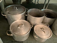 Aluminium pannen (6x) - afbeelding 2 van  6