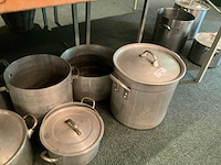 Aluminium pannen (6x) - afbeelding 3 van  6