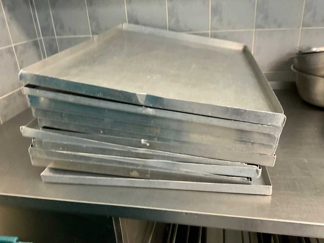 Aluminium patisserie bladen (12x) - afbeelding 2 van  4