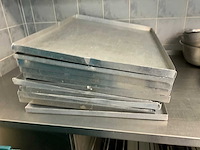Aluminium patisserie bladen (12x) - afbeelding 2 van  4