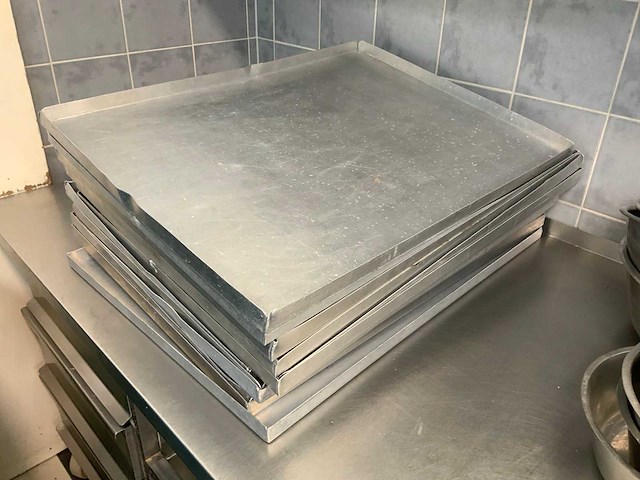 Aluminium patisserie bladen (12x) - afbeelding 4 van  4