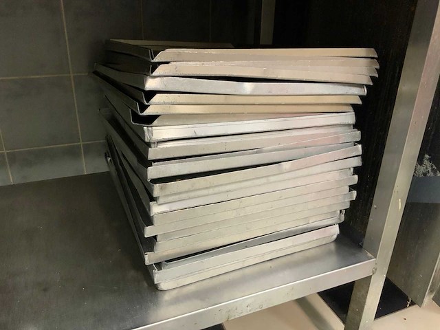 Aluminium patisserie bladen (26x) - afbeelding 4 van  5