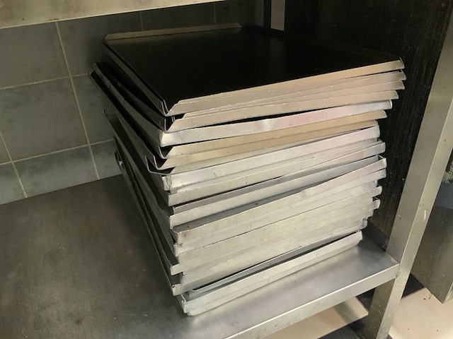 Aluminium patisserie bladen (26x) - afbeelding 5 van  5