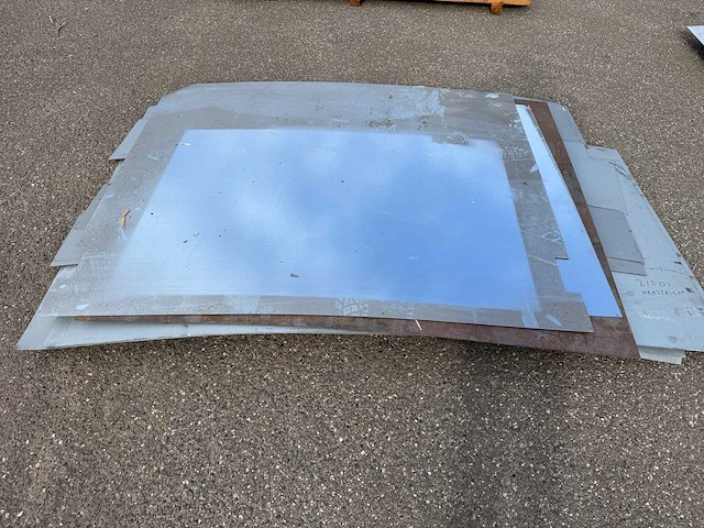 Aluminium platen - diverse maten <275x105cm (12x) - afbeelding 1 van  7