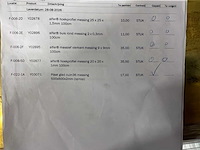 Aluminium profielen en messing platen (2x) - afbeelding 8 van  17
