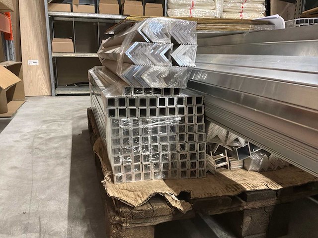 Aluminium profielen en messing platen (2x) - afbeelding 10 van  17
