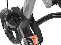 Aluminium rollator vital - zwart - inklapbaar - afbeelding 5 van  5