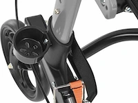 Aluminium rollator vital - zwart - inklapbaar - afbeelding 5 van  5