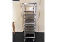 Aluminium serveerwagen - afbeelding 2 van  3