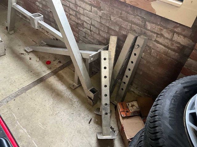 Aluminium steiger-/ platform steunen - afbeelding 2 van  6