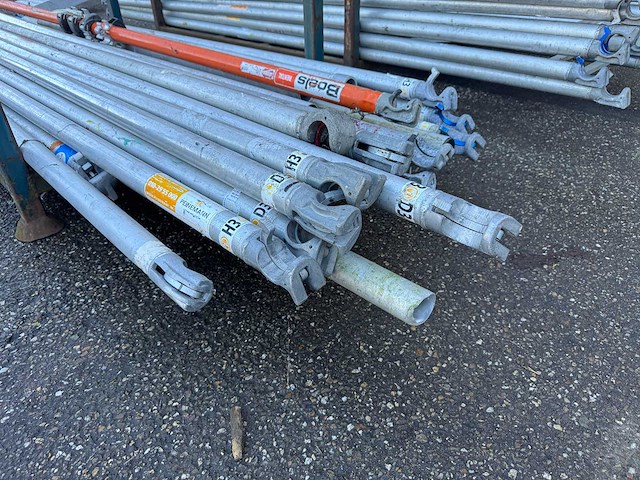Aluminium steiger v.v. trap, valbeveiliging, steigerwielen - afbeelding 16 van  21